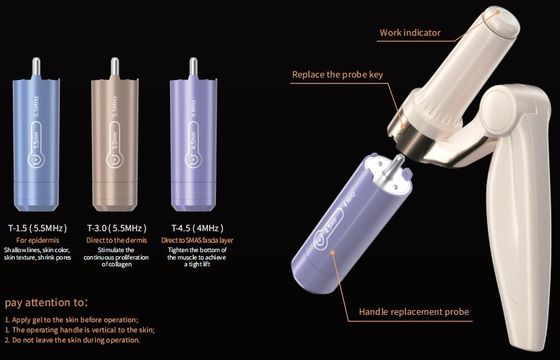 Portable Face Lift Machine Ultraformer MPT 7D + 9D High-Intensity Focused Ultrasound HIFU Device