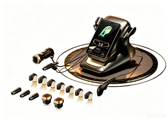 3 in one desktop Hifu Facial Eye Wrinkles Reduction Skin Tightening Body Slimming Liposonic Combined With RF And EMS Powerful Anti-Aging System for beauty centers