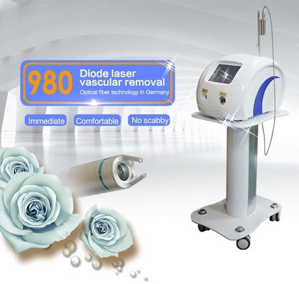 Portable 980nm Diode Laser Spider Vein removal 980 Germany Fiber diode laser Vascular Remova Machine