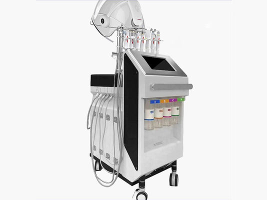11 In 1 Hydrafacial Machine With Oxygen Jet  LED Mask Big Vacuum Power