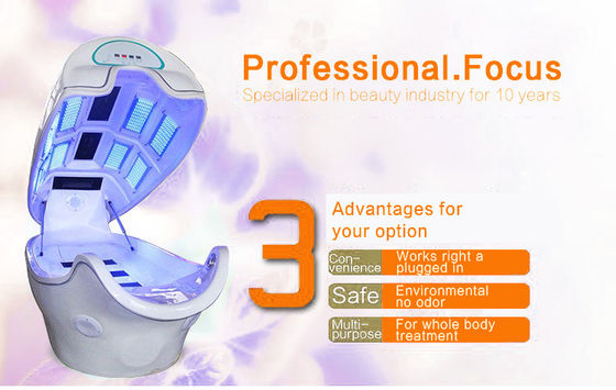 Infrared Heating Lighe LED Therapy Spa Capsule With Ozone Sterilizing System