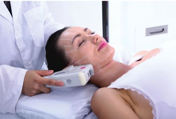 High Intensity Focused Ultrasound HIFU Machine anti-aging Wrinkle Removal SMAS Lifting