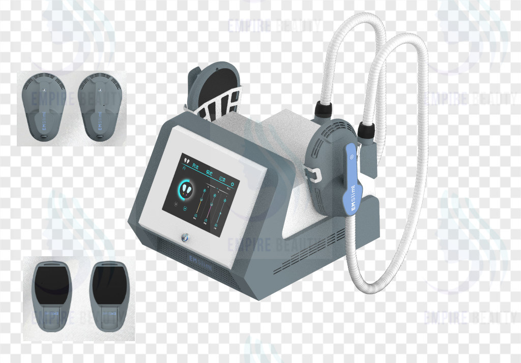 EMS Body Sculpting Massage Machine EMS Slimming Machine EM Abs Sculpting RF Fat Removal Machine Portable 2 Handles