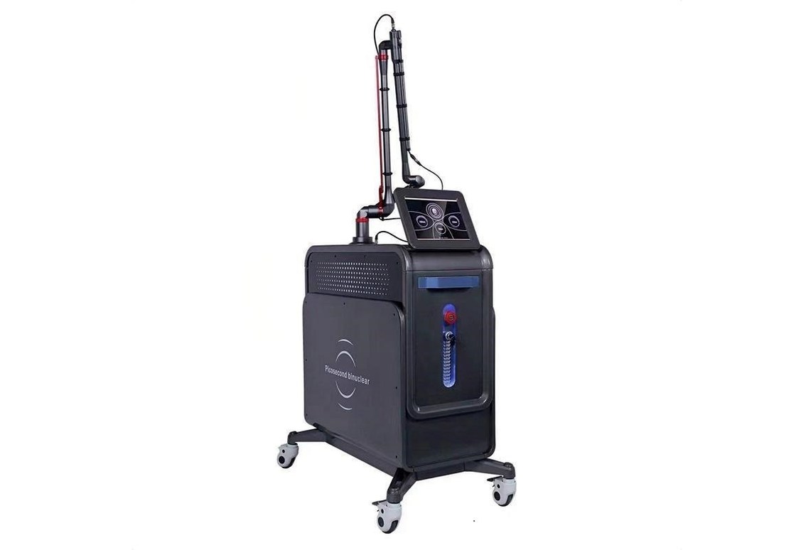 Vertical Q Switch Nd Yag Laser Machine Price for Professional Tattoo Removal and Skin Whitening Treatment