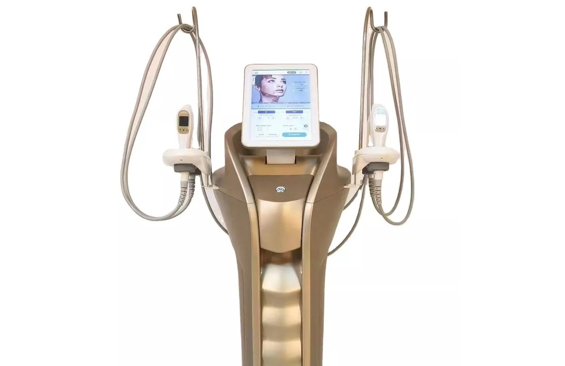 Manufacture vertical Hifu Rf Machine For Face Lifting Skin Tightening New Doublo HIFU Beauty Machine