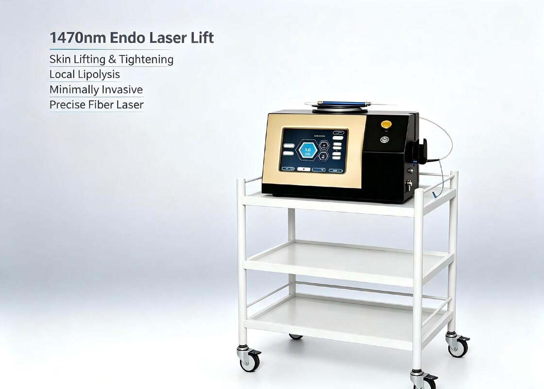 1500 Endo Lifting Fiber Laser Lipolysis Beauty Machine for Consistent Skin Tightening Face Lifting Local Fat Removal Treatments