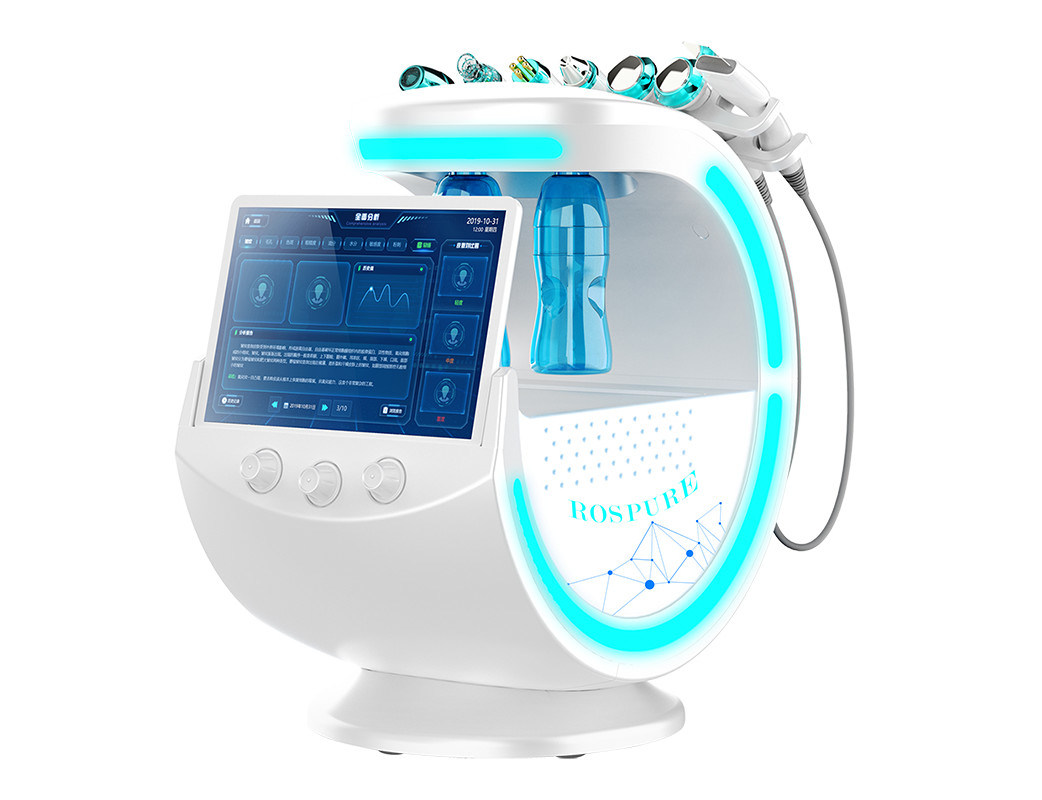 Hot Sale Hydrafacial Machine Smart Ice Blue Hydra Dermabrasion Aqua Peel Skin Care Device 7 In 1
