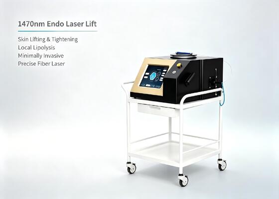 1470nm Endo Laser Lift Machine Minimalement invasive pour le raffermissement de la peau du visage et du corps Lipolyse Diode Laser Equipement de beauté