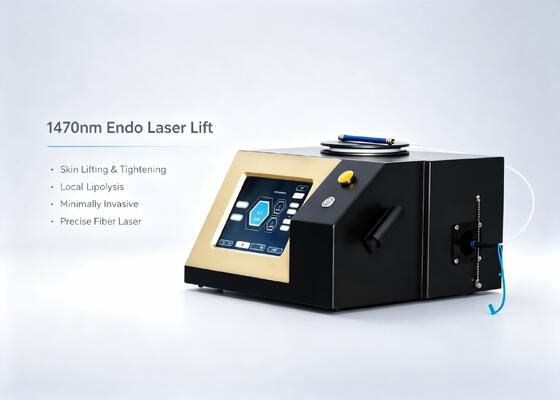 15W 20W Lipolyse par fibre laser Endo Lifting facial 1470nm Appareil amincissant le visage par fonte des graisses certifié CE pour usage esthétique